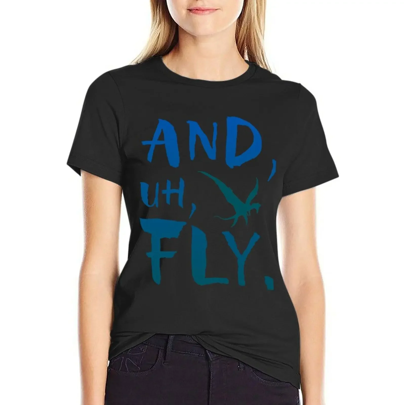 Футболка And, Uh, Fly (Flight of Passage), новое издание, винтажная одежда большого размера, футболка, платье для женщин с графикой
Футболка And, Uh, Fly (Flight of Passage), новое издание, винтажная одежда большого размера, футболка, платье для женщин с графикой