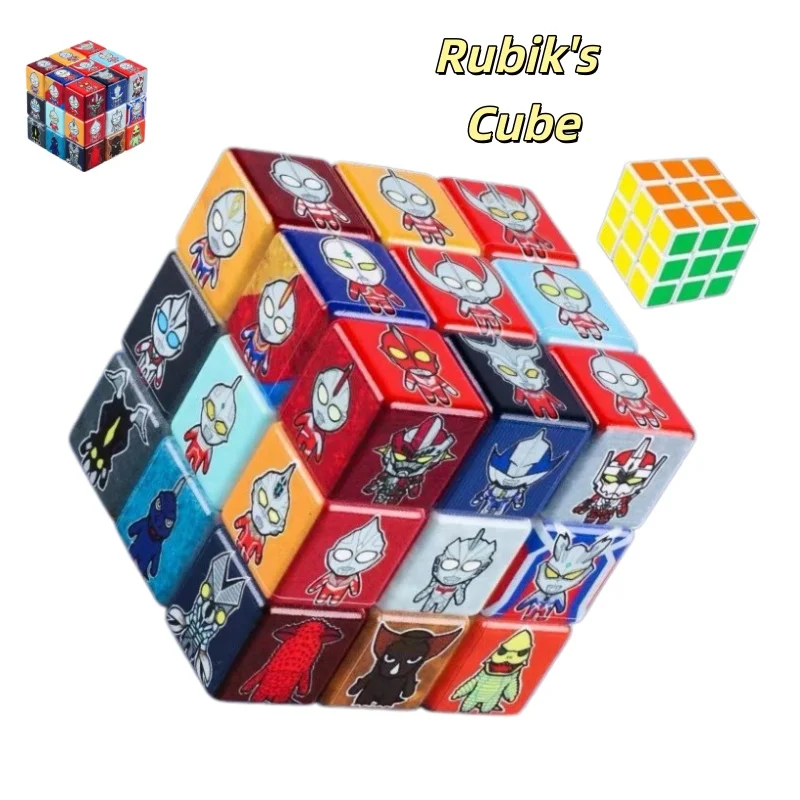 Ultraman Educational Puzzle Cube, Cartoon Creative Little Monster Rubik's Cube Toy
Ultraman Educational Puzzle Cube, Cartoon Creative Little Monster Rubik's Cube Toy