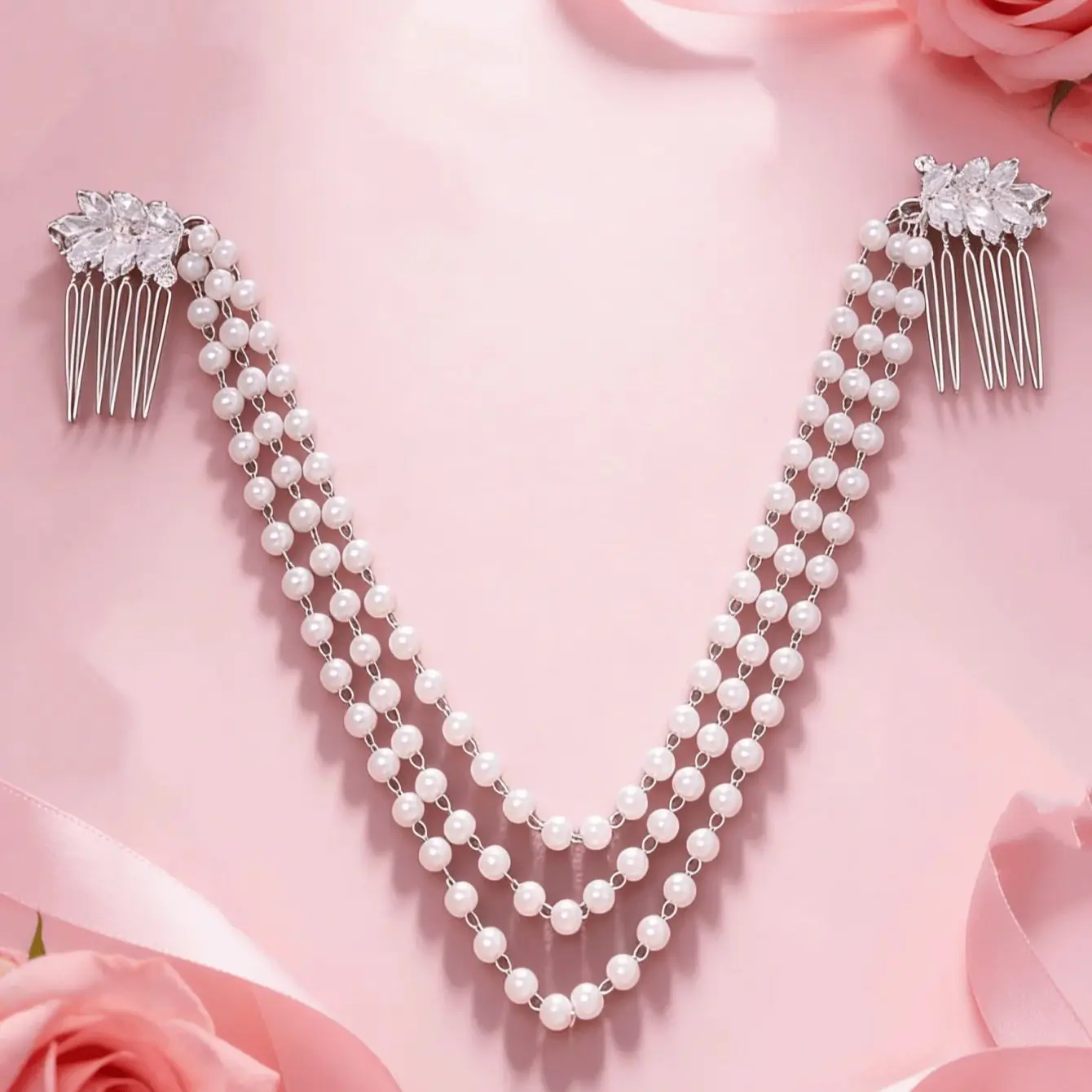 Новая многослойная жемчужная цепочка для волос для женщин, минималистичный ретро-ободок для невесты, высококачественный модный аксессуар с кристаллами
Новая многослойная жемчужная цепочка для волос для женщин, минималистичный ретро-ободок для невесты, высококачественный модный аксессуар с кристаллами