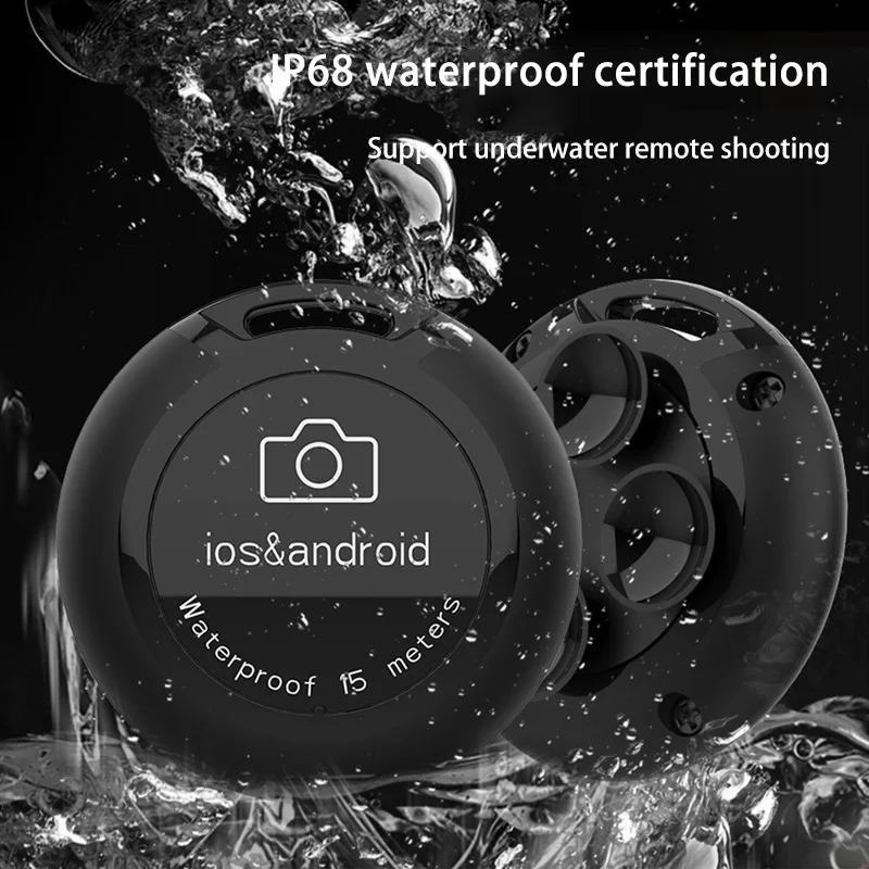 Новый водонепроницаемый Bluetooth-пульт дистанционного управления для камеры, универсальный для большинства устройств мобильных телефонов на рынке, для фотографий на открытом воздухе
Новый водонепроницаемый Bluetooth-пульт дистанционного управления для камеры, универсальный для большинства устройств мобильных телефонов на рынке, для фотографий на открытом воздухе