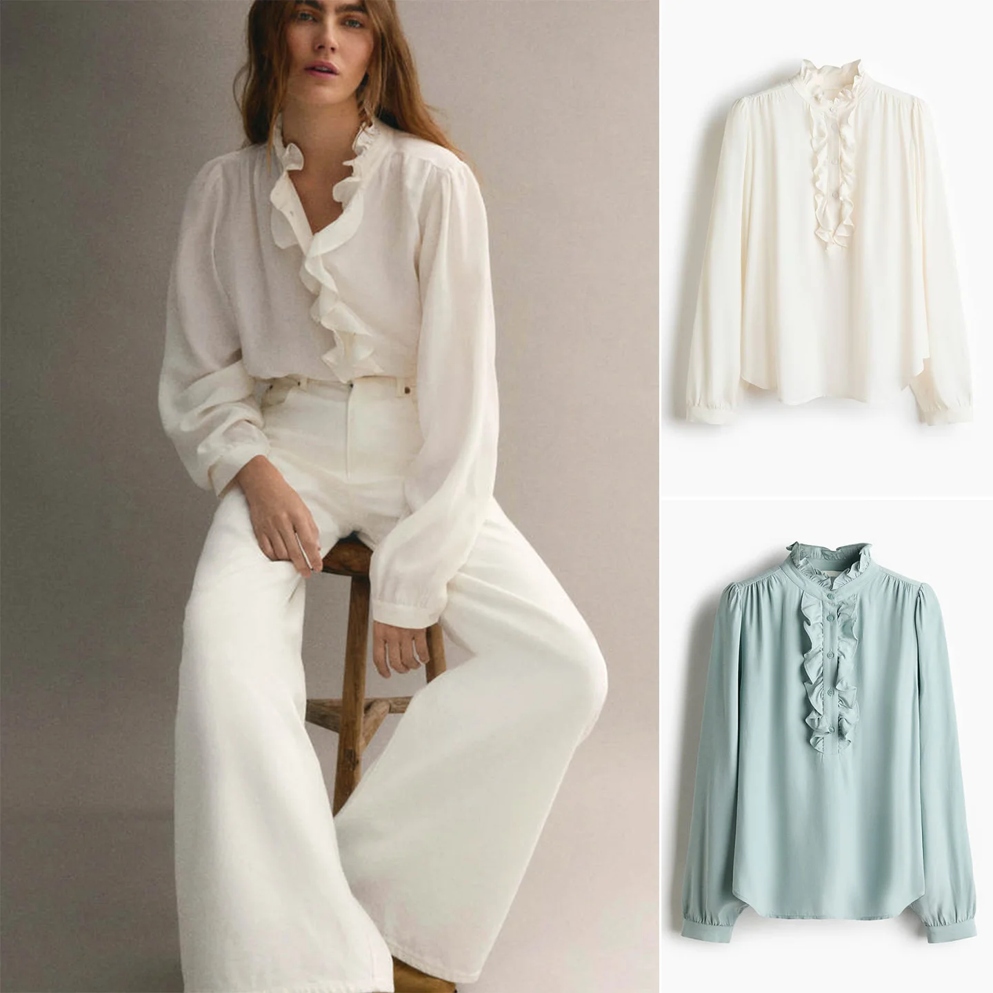 Новинка весенней коллекции: женский свободный длинный топ с воротником-стойкой, оборками по низу, из дышащего полиэфирного волокна, комфортный
Новинка весенней коллекции: женский свободный длинный топ с воротником-стойкой, оборками по низу, из дышащего полиэфирного волокна, комфортный