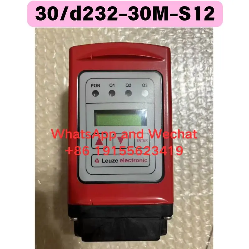 Used Leuze Distance Sensor ODSL 30/d232-30M-S12 Functional test OK Quick delivery
Used Leuze Distance Sensor ODSL 30/d232-30M-S12 Functional test OK Quick delivery