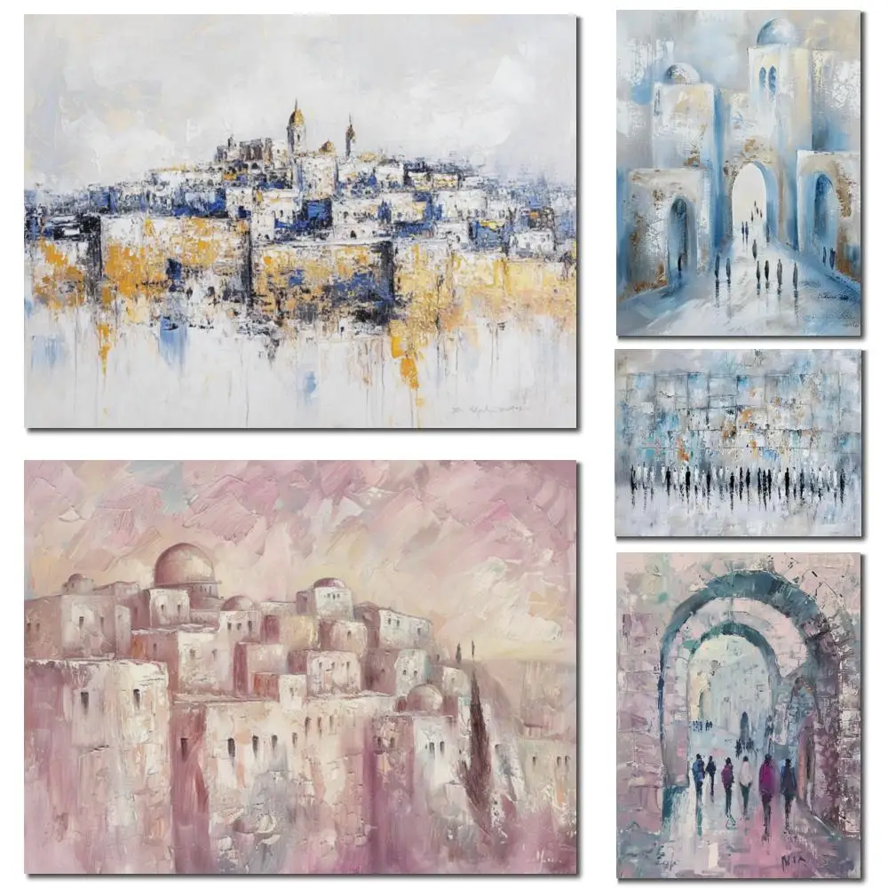 Золото Китель Картина Абстрактный Иерусалим Пейзаж Холст Искусство Западная Стена Город Ручная Роспись Текстурированная Картина Еврейский Домашний Декор
Золото Китель Картина Абстрактный Иерусалим Пейзаж Холст Искусство Западная Стена Город Ручная Роспись Текстурированная Картина Еврейский Домашний Декор