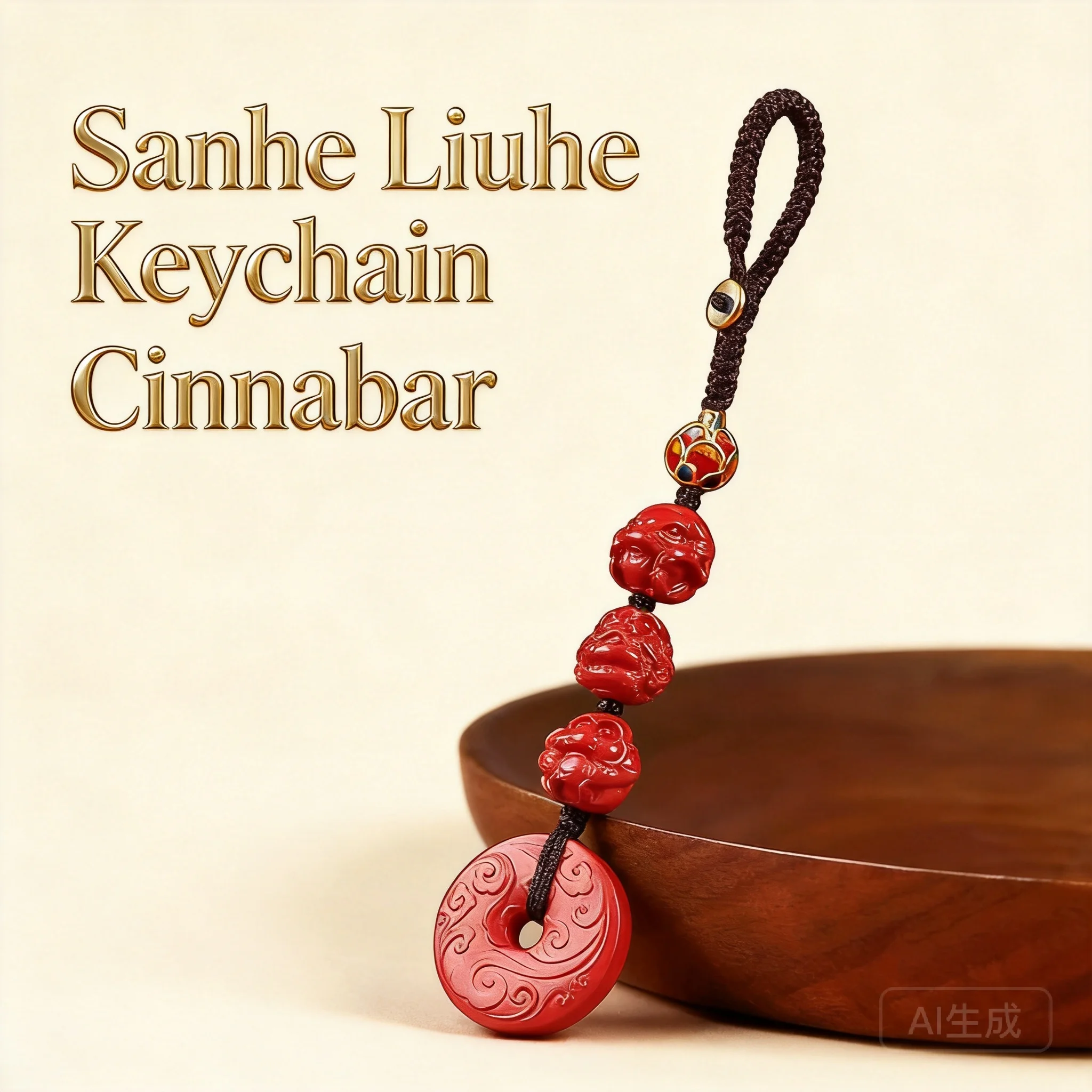 Chinese Style Cinnabar Keychain 12 Zodiac Sanhe Liuhe Auspicious Cloud Ping An Buckle Colorful Lotus Bead Lucky Blessing Wealth
Chinese Style Cinnabar Keychain 12 Zodiac Sanhe Liuhe Auspicious Cloud Ping An Buckle Colorful Lotus Bead Lucky Blessing Wealth