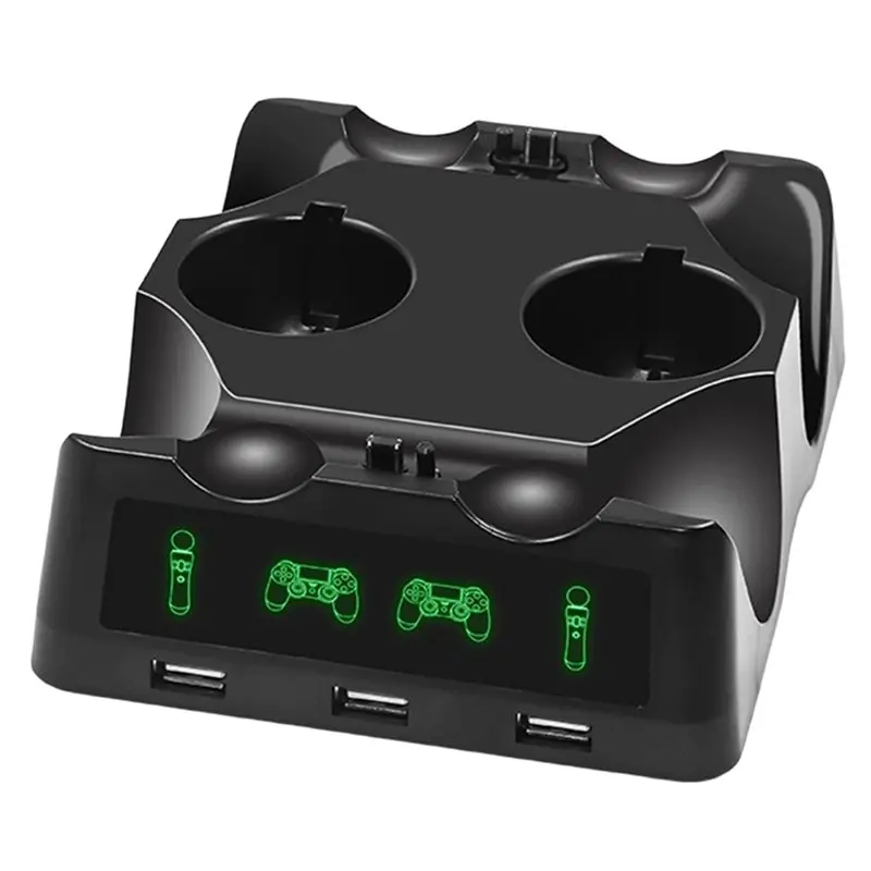 Зарядная док-станция-подставка для контроллеров Playstation PS4 PSVR VR Move
Зарядная док-станция-подставка для контроллеров Playstation PS4 PSVR VR Move