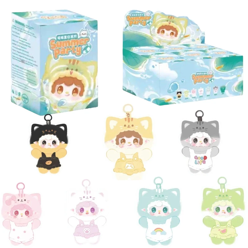 Подлинная серия Yooki Meow Meow, летняя вечеринка, виниловая плюшевая слепая коробка, сумка, кулон, кукла, модная коллекция игрушек, подарки на день рождения для девочек 
Подлинная серия Yooki Meow Meow, летняя вечеринка, виниловая плюшевая слепая коробка, сумка, кулон, кукла, модная коллекция игрушек, подарки на день рождения для девочек