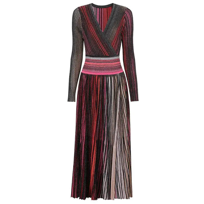 High-End Quality Autumn New Style Slimming Long Sleeve Knitted Dress for Ladies mid Waist Cake Skirt Style Daily Wear
High-End Quality Autumn New Style Slimming Long Sleeve Knitted Dress for Ladies mid Waist Cake Skirt Style Daily Wear