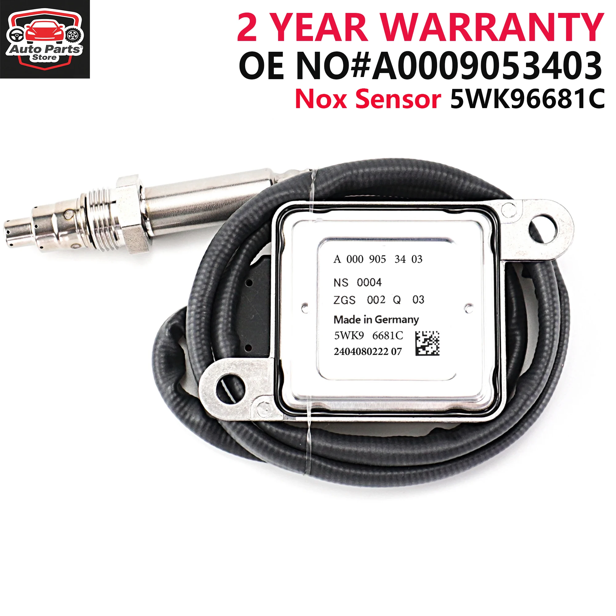 Nox Sensor 5WK96681C A0009053403 5WK9 6681C Nitrogen Oxyge Sensor For Mercedes Benz W212 W222 C218 X218
Nox Sensor 5WK96681C A0009053403 5WK9 6681C Nitrogen Oxyge Sensor For Mercedes Benz W212 W222 C218 X218
