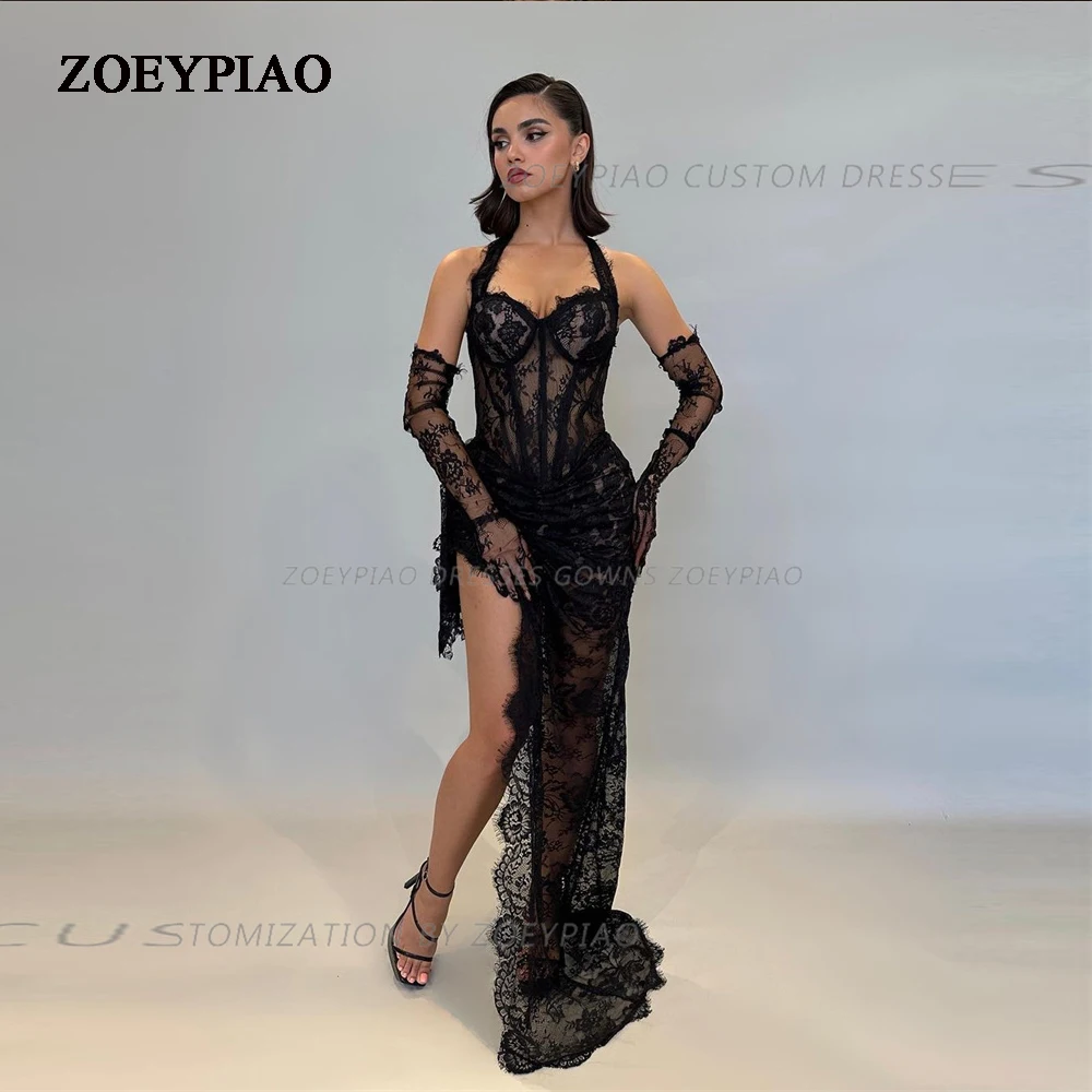 Sexy Black Long Prom Dresses Side Split Lace Sweetheart Birthday Party Wedding Event Gowns Homecoming Robe Cocktail Custom
Sexy Black Long Prom Dresses Side Split Lace Sweetheart Birthday Party Wedding Event Gowns Homecoming Robe Cocktail Custom