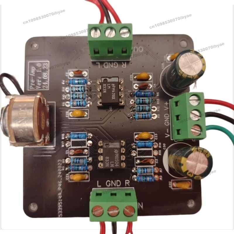 Подходит для платы предварительной ступени B-049, печатной платы предварительного усилителя, включая клеммные колодки.
Подходит для платы предварительной ступени B-049, печатной платы предварительного усилителя, включая клеммные колодки.