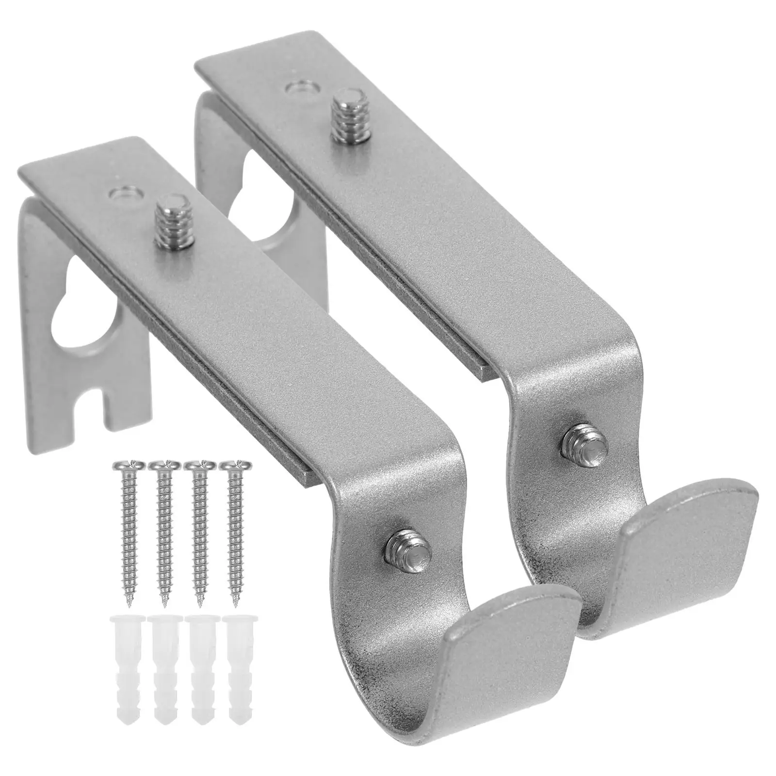 Curtain Rod Brackets Iron Holder Vintage Style Adjustable Design Silver Drapery Pole Bracket Easy Install Fits 19 05mm Rod
Curtain Rod Brackets Iron Holder Vintage Style Adjustable Design Silver Drapery Pole Bracket Easy Install Fits 19 05mm Rod