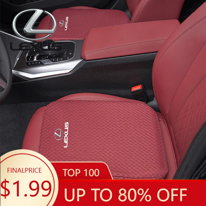 Interior Mouldings Car Seat Soft Mats Ice Silk Memory Cotton Core Cushion For Lexus F-SPORT ES RX NX LS UX LM LX GX LC RZ IS CT
Interior Mouldings Car Seat Soft Mats Ice Silk Memory Cotton Core Cushion For Lexus F-SPORT ES RX NX LS UX LM LX GX LC RZ IS CT