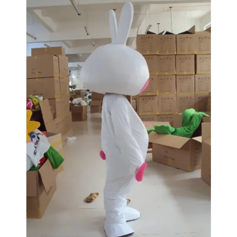 White Rabbit Mascot Costume Unisex Adult Size Fancy Dress Cartoon Appearl Halloween Birthday Cosplay
White Rabbit Mascot Costume Unisex Adult Size Fancy Dress Cartoon Appearl Halloween Birthday Cosplay