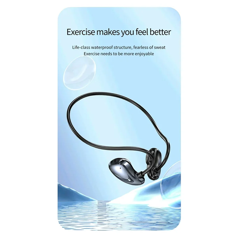 Excellent-TWS Wireless Bluetooth 5.3 Headphone With Mic Air Conduction Sports Hanging Ear Outdoor Noise Canceling Headset
Excellent-TWS Wireless Bluetooth 5.3 Headphone With Mic Air Conduction Sports Hanging Ear Outdoor Noise Canceling Headset