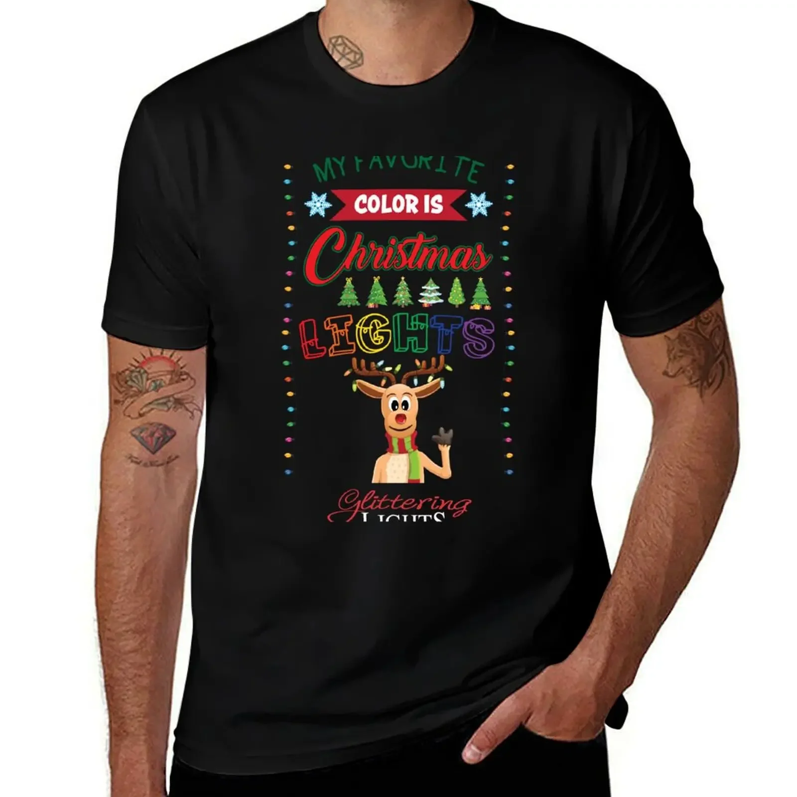 Classic Christmas Lights & Biscuit Xmas Reindeer T-Shirt football t shirt graphic tee shirt plain white t shirts men
Classic Christmas Lights & Biscuit Xmas Reindeer T-Shirt football t shirt graphic tee shirt plain white t shirts men