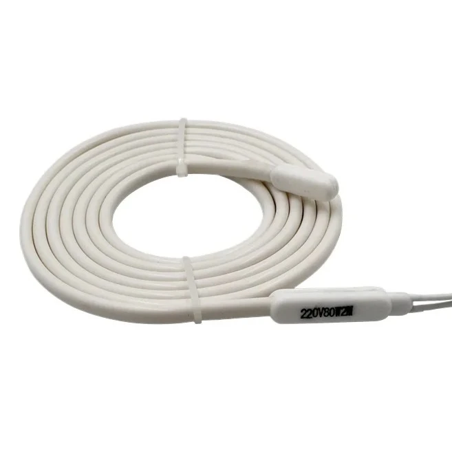 220V 1-30 Meters 40W/Meter White Waterproof Silicone Rubber Insulated Heater Wire Drain Tube Defrost
220V 1-30 Meters 40W/Meter White Waterproof Silicone Rubber Insulated Heater Wire Drain Tube Defrost