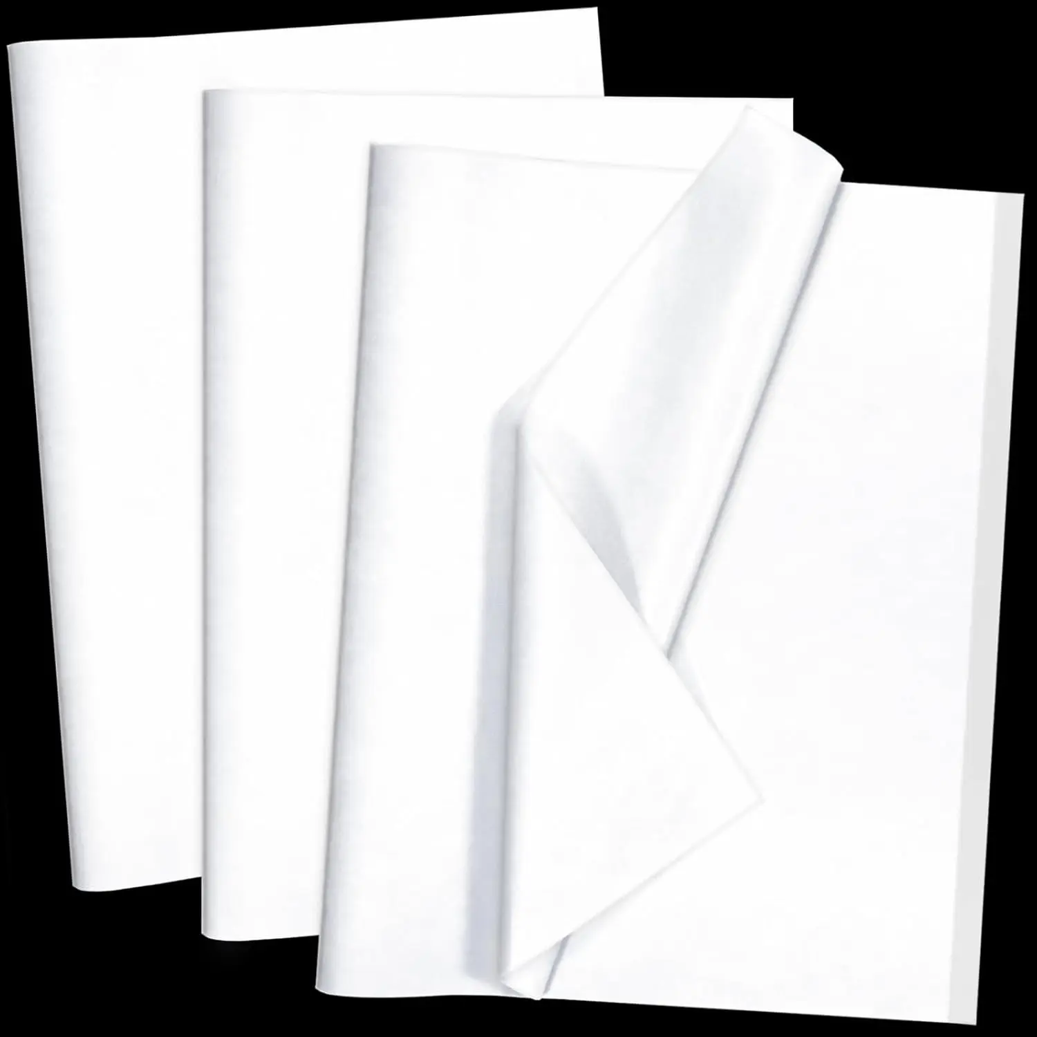 100 Sheets White Tissue Paper 14x20 in, Bulk Recyclable Wrapping for Weddings, Birthdays, DIY Crafts
100 Sheets White Tissue Paper 14x20 in, Bulk Recyclable Wrapping for Weddings, Birthdays, DIY Crafts