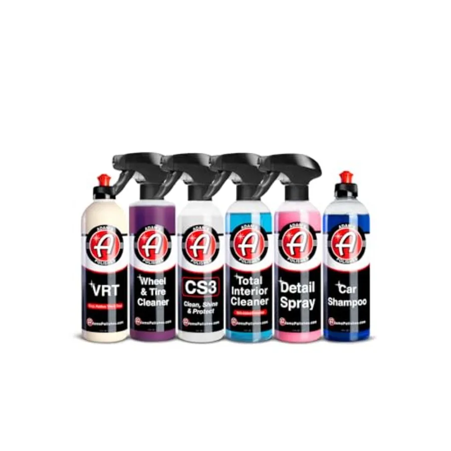 Car wash kit for automotive detailing, microfiber and chamois materials, black and gray, USA-made durable tools for cars and tr
Car wash kit for automotive detailing, microfiber and chamois materials, black and gray, USA-made durable tools for cars and tr