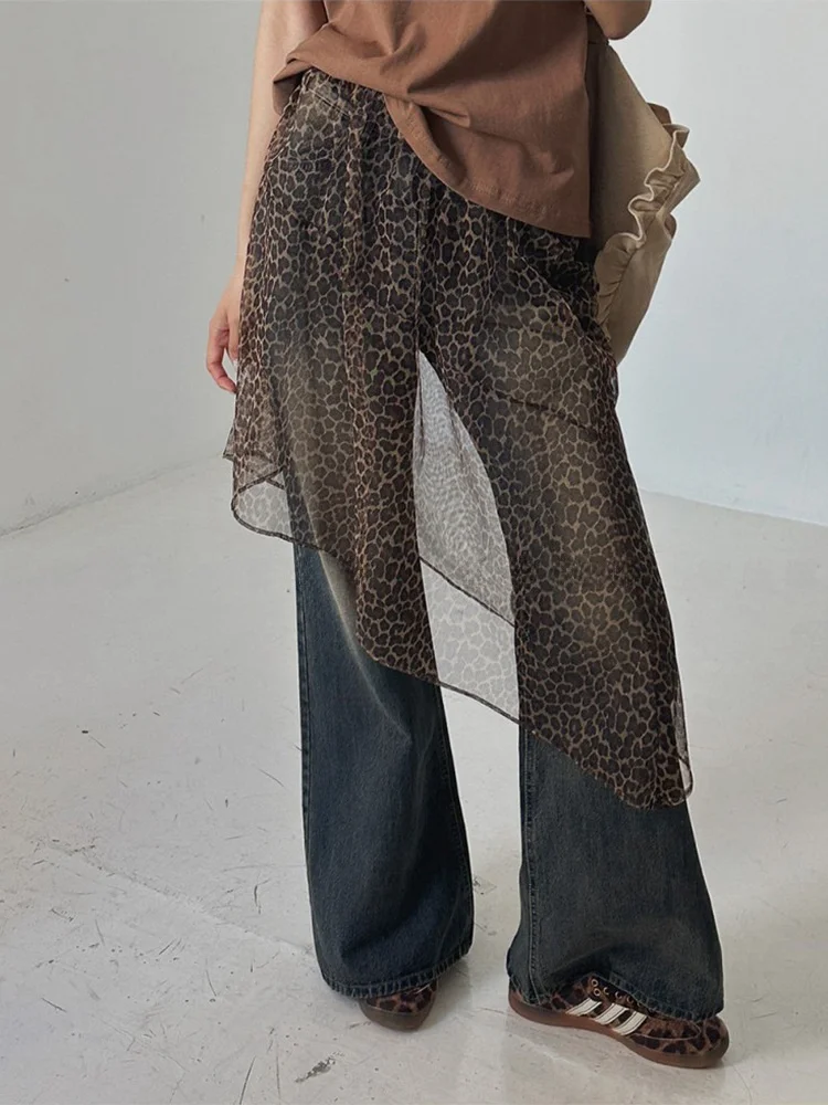 Sexy Cool Leopard Print Skirt Curtain ARNOPAN Elastic Waist Irregular Length Thin Polyester Scarf for All Seasons Korean Style
Sexy Cool Leopard Print Skirt Curtain ARNOPAN Elastic Waist Irregular Length Thin Polyester Scarf for All Seasons Korean Style