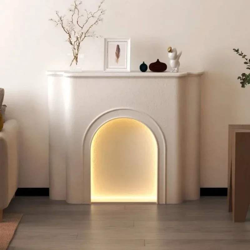 French with Lamp Art Simple Fireplace Wall Side Wall Side Decorative Cabinet Living Room Decorative Air Cabinet Simple
French with Lamp Art Simple Fireplace Wall Side Wall Side Decorative Cabinet Living Room Decorative Air Cabinet Simple
