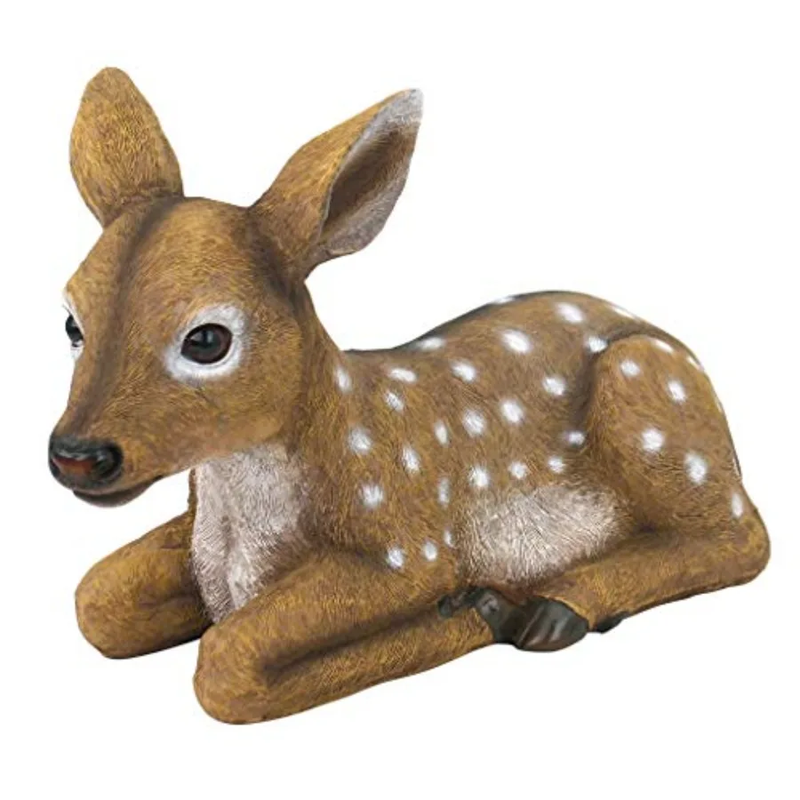 Fawn Baby Statue for nursery decor resin material soft beige color hand-painted details and lifelike texture
Fawn Baby Statue for nursery decor resin material soft beige color hand-painted details and lifelike texture