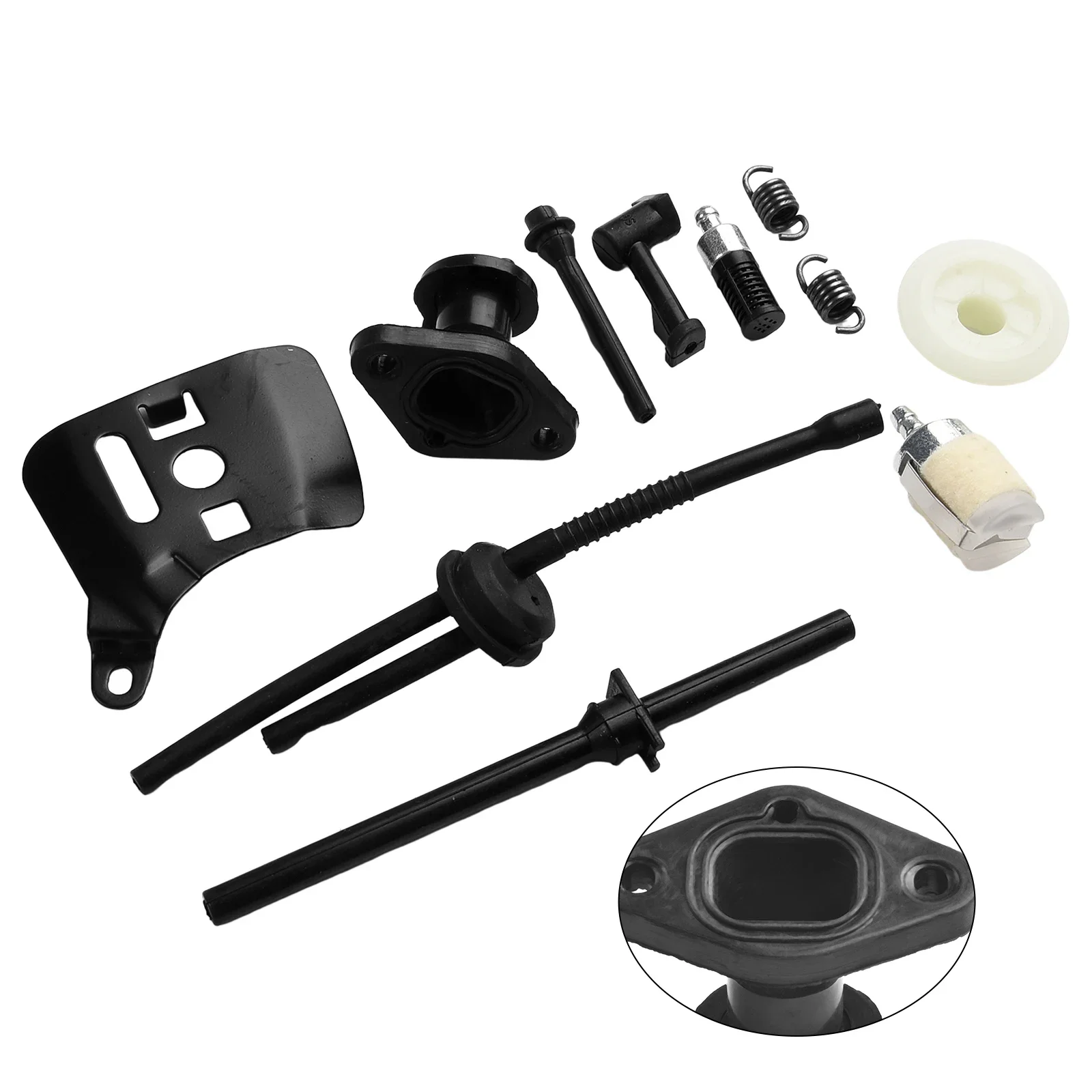 Chainsaw Parts Chainsaw Kit Service Kit Bar Plate For 2500 25cc Intake Manifold Spare Parts Worm Gear 2-Stroke
Chainsaw Parts Chainsaw Kit Service Kit Bar Plate For 2500 25cc Intake Manifold Spare Parts Worm Gear 2-Stroke