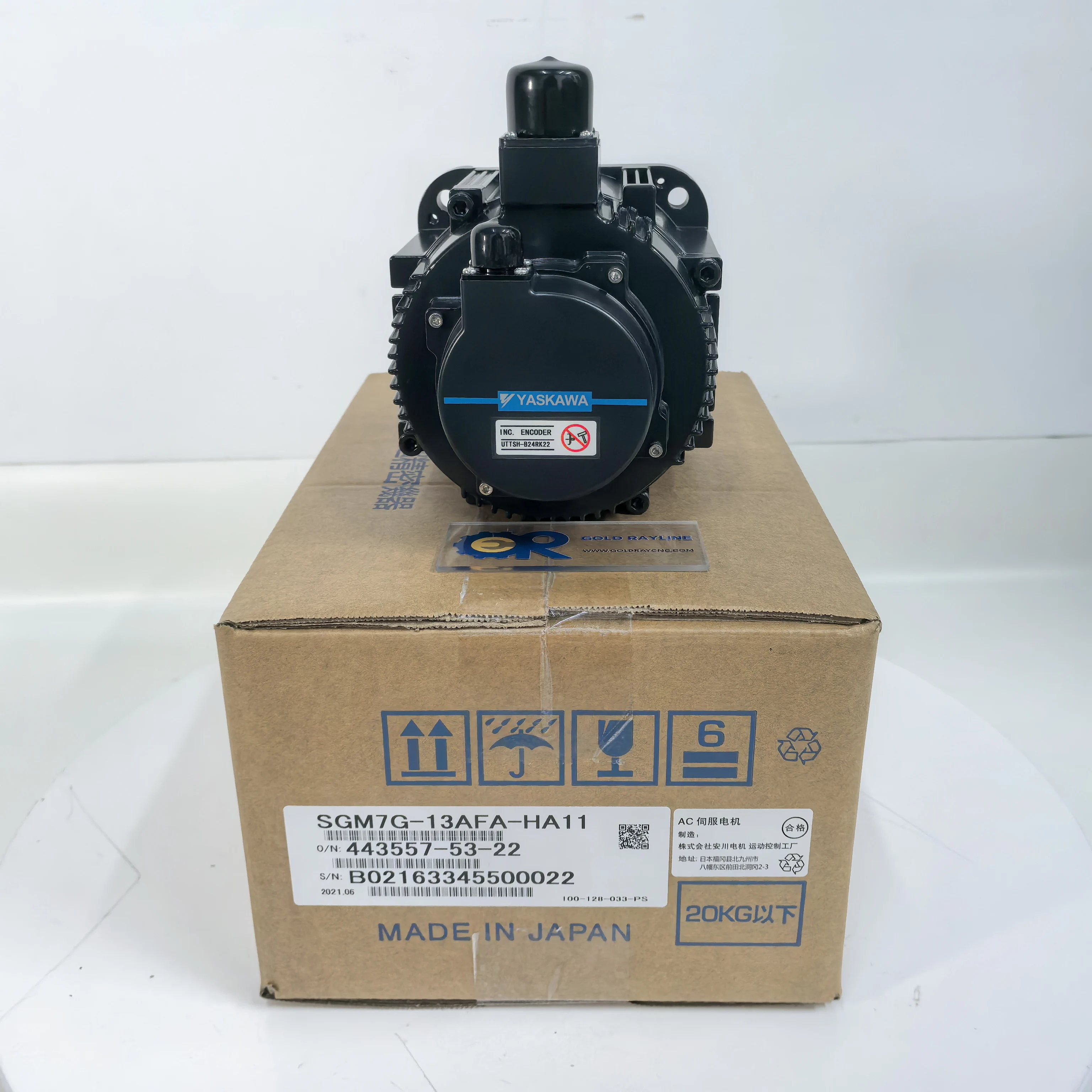 New SGM7G-13AFA-HA11 Yaskawa AC Servo Motor 1 Year Warranty In Stock
New SGM7G-13AFA-HA11 Yaskawa AC Servo Motor 1 Year Warranty In Stock