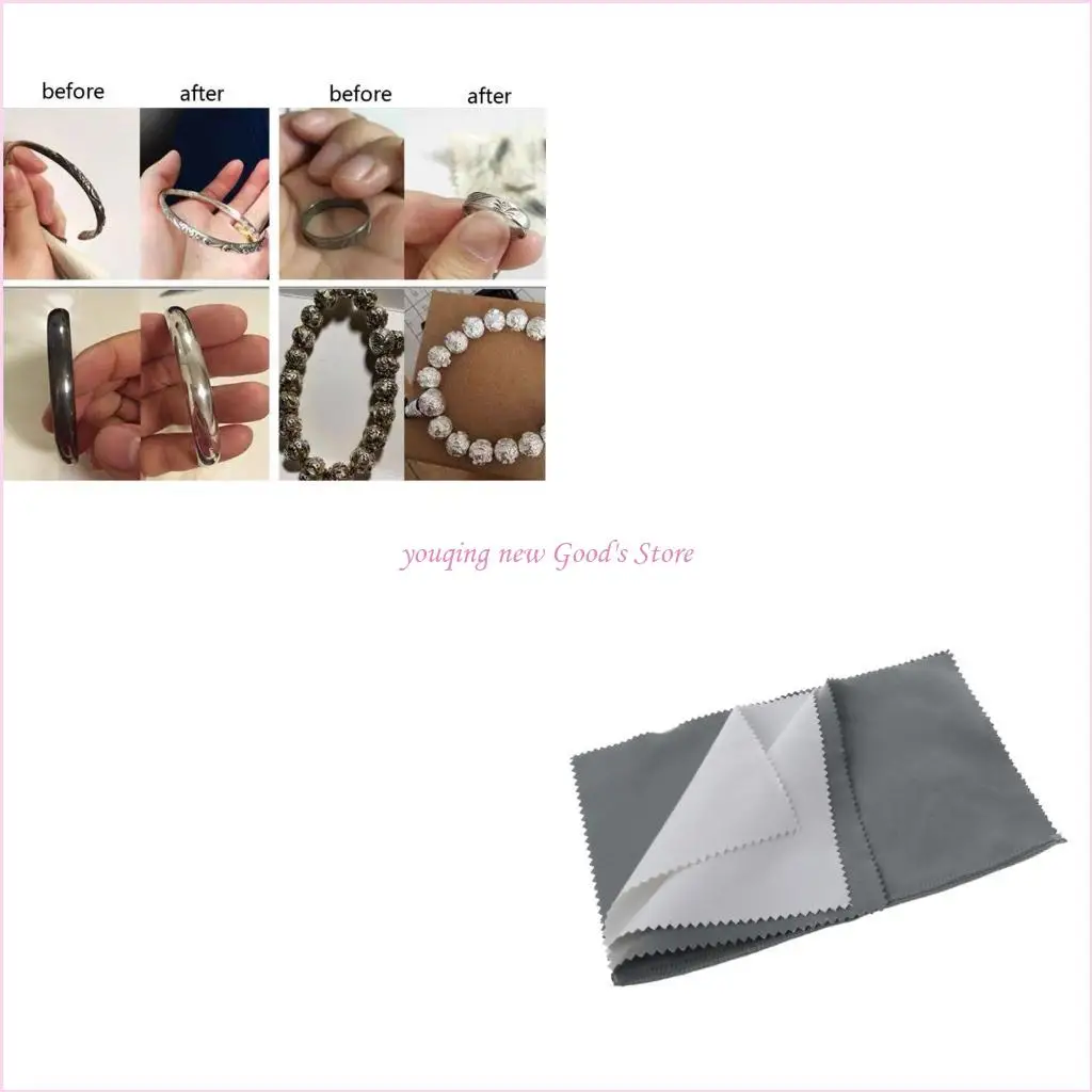 57QA Салфетка для чистки серебряных изделий, монет, ювелирных изделий, многоразовая салфетка для протирки ювелирных изделий
57QA Салфетка для чистки серебряных изделий, монет, ювелирных изделий, многоразовая салфетка для протирки ювелирных изделий