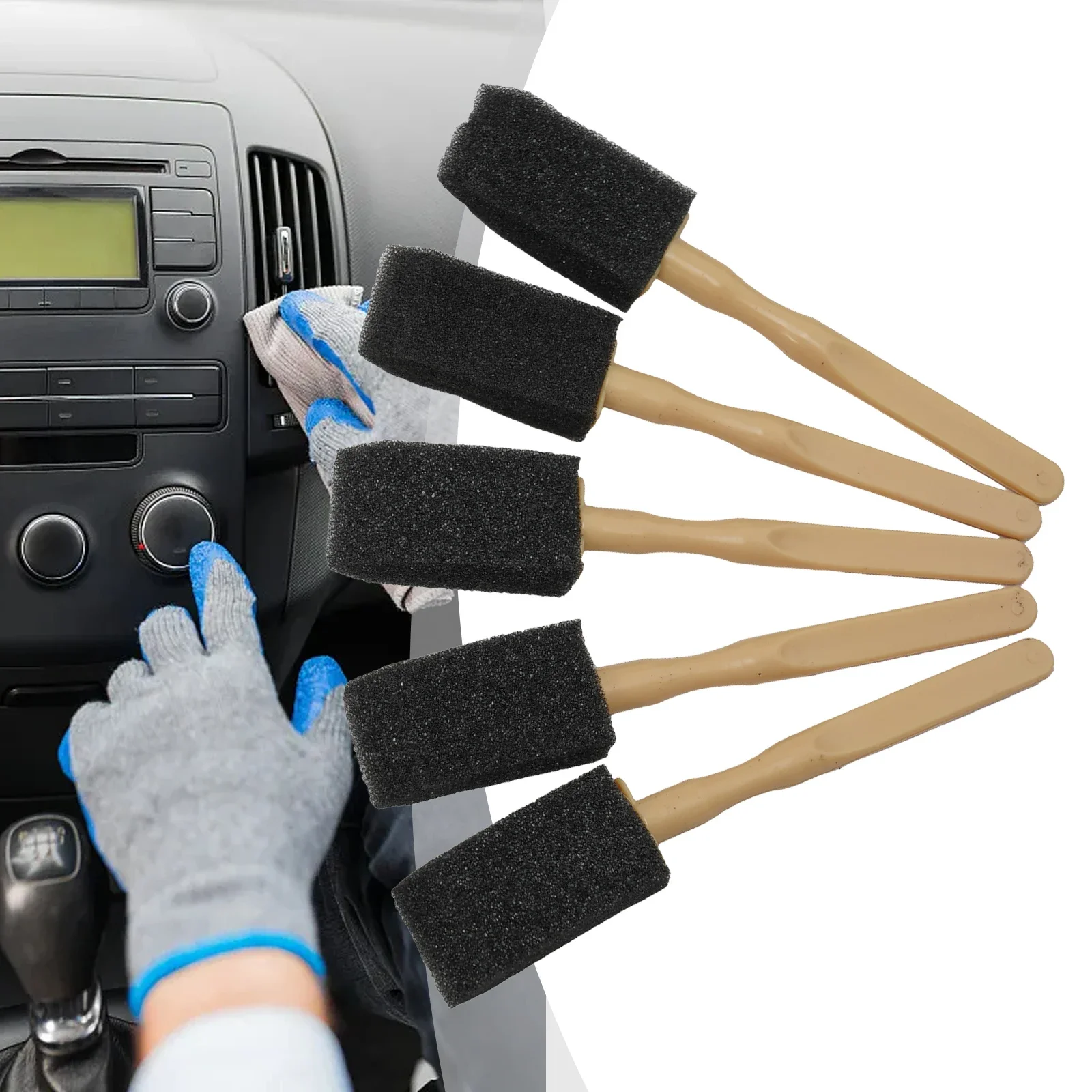 Simplify Car Cleaning 5Pcs Vent And Gap Cleaning Brushes Easy And Effective Dust Removal Compact And Portable Design
Simplify Car Cleaning 5Pcs Vent And Gap Cleaning Brushes Easy And Effective Dust Removal Compact And Portable Design