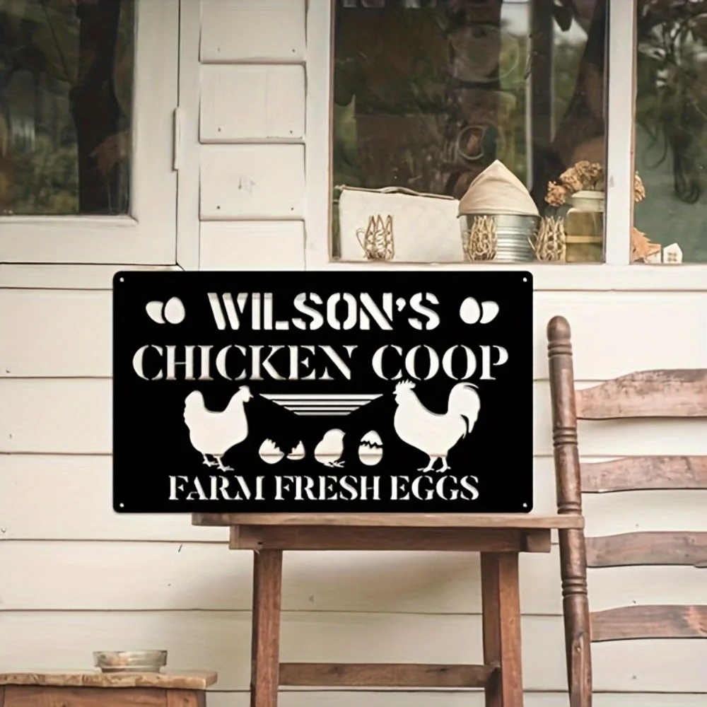 Custom Metal Sign for Chicken Coop with Nameplate Perfect for Farm Cottage Decor Ideal Housewarming Gift Durable Easy - install
Custom Metal Sign for Chicken Coop with Nameplate Perfect for Farm Cottage Decor Ideal Housewarming Gift Durable Easy - install