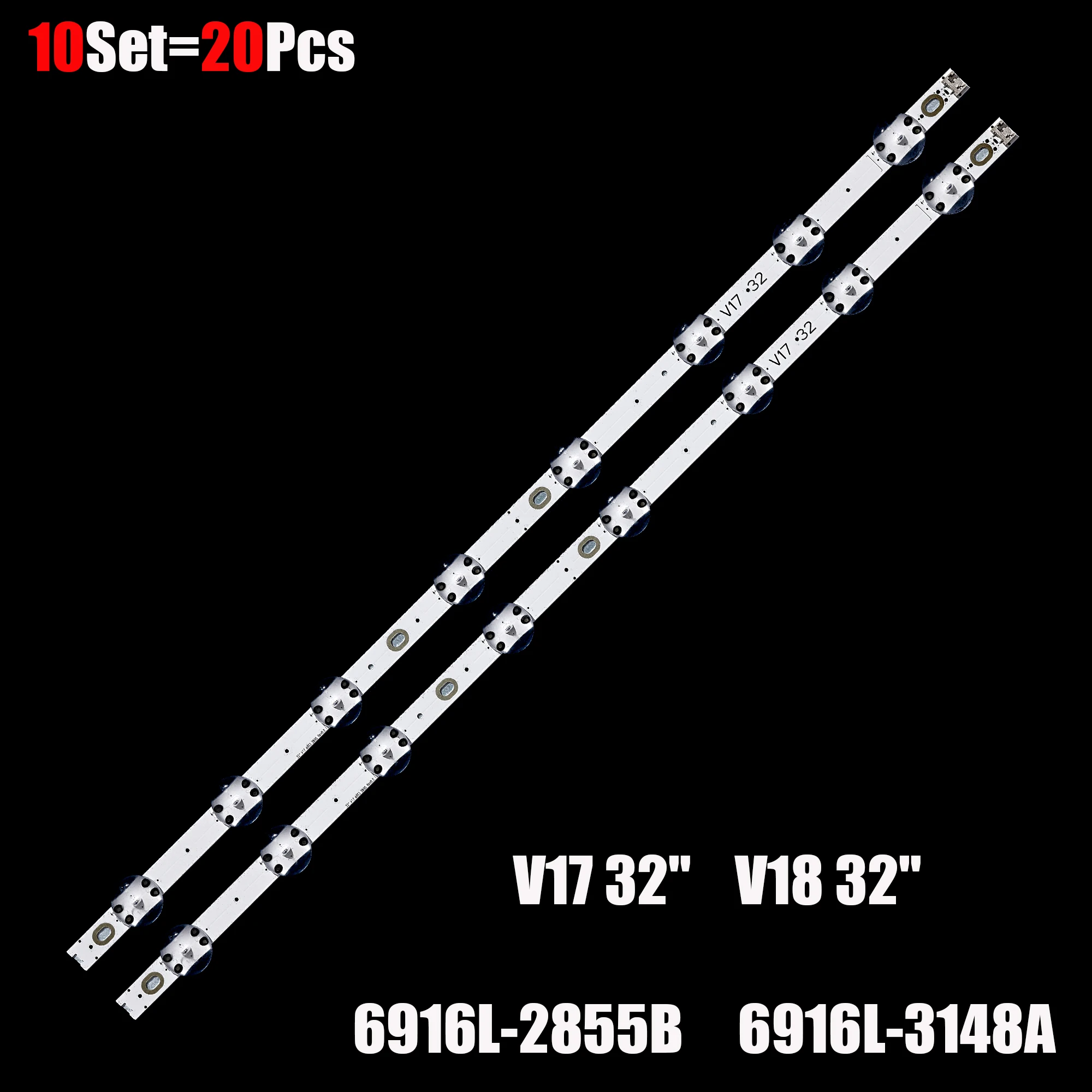 10 комплектов = 20 LG 32LJ510V HC320DXN - ABSL1 - 2143 LC320DXE (FK) (A2) 6916L - 2855B V18 V17 32 светодиодная подсветка
10 комплектов = 20 LG 32LJ510V HC320DXN - ABSL1 - 2143 LC320DXE (FK) (A2) 6916L - 2855B V18 V17 32 светодиодная подсветка