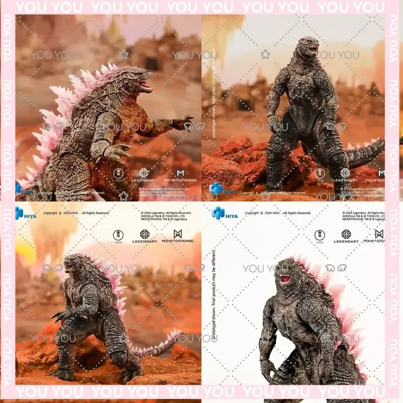 In Stock 18CM HIYA Action Figure Exquisite Basic Series for Kong The New Empire Godzilla Evolved Ver GARAGE KIT
In Stock 18CM HIYA Action Figure Exquisite Basic Series for Kong The New Empire Godzilla Evolved Ver GARAGE KIT