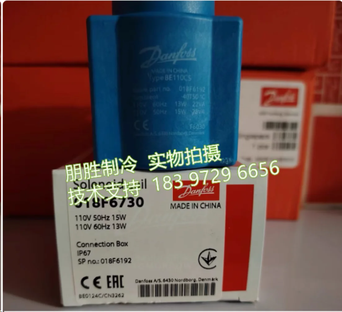 New 018F6730 (018F6192) Danfoss 018F6715 (018F6190) 018F6905 Coil 018F6807 018F7351 (018F8351)
New 018F6730 (018F6192) Danfoss 018F6715 (018F6190) 018F6905 Coil 018F6807 018F7351 (018F8351)
