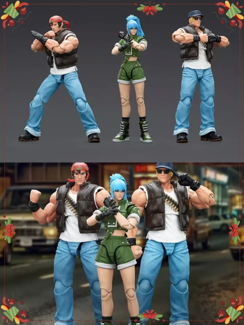 В наличии: Фигурка JOYTOY SNK 1/18 KOF'98UM, Команда воинов Икари, 3 шт., модель, аниме-фигурка на день рождения
В наличии: Фигурка JOYTOY SNK 1/18 KOF'98UM, Команда воинов Икари, 3 шт., модель, аниме-фигурка на день рождения