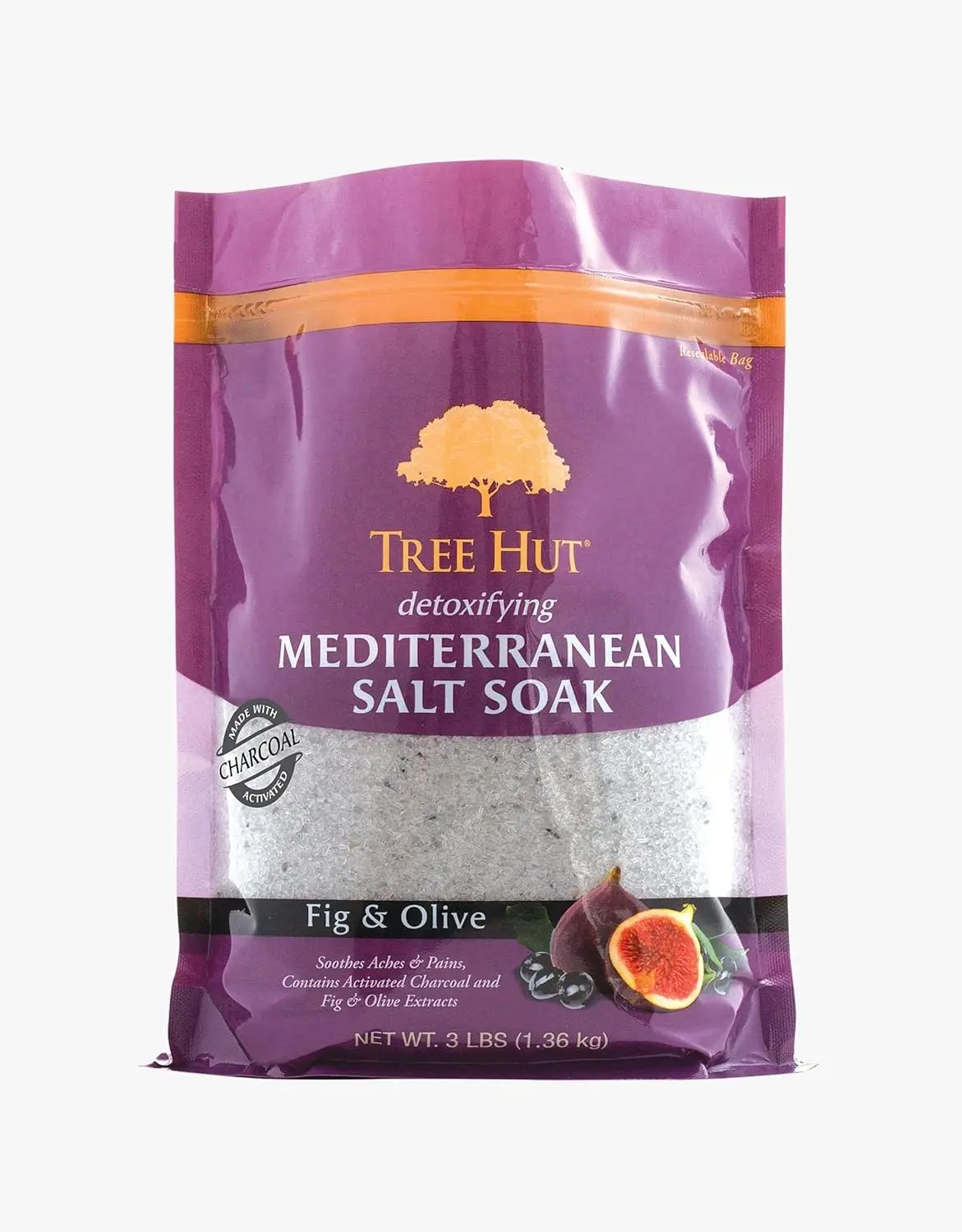 Mediterranean Salt Soak Fig & Olive, 3lbs, Ultra Hydrating Epsom Salt with Shea Butter and Activated Charcoal for Nourishing
Mediterranean Salt Soak Fig & Olive, 3lbs, Ultra Hydrating Epsom Salt with Shea Butter and Activated Charcoal for Nourishing