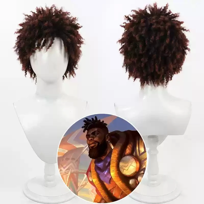 Игра LOL Heartsteel The Pride of Nazumah K'Sante, парик для косплея, африканский Ясуо, витая коса, термостойкие синтетические волосы на Хэллоуин
Игра LOL Heartsteel The Pride of Nazumah K'Sante, парик для косплея, африканский Ясуо, витая коса, термостойкие синтетические волосы на Хэллоуин