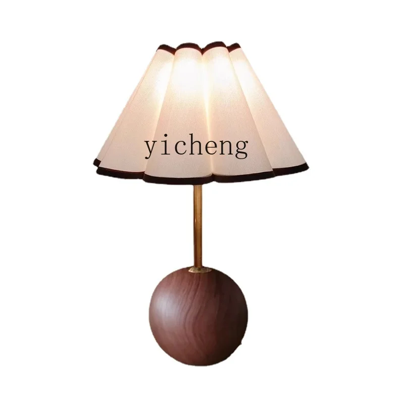 Zc Pleated Retro Table Lamp Bedroom Bedside Table Middle and Ancient High Sense Creative Simple and Modern Decoration
Zc Pleated Retro Table Lamp Bedroom Bedside Table Middle and Ancient High Sense Creative Simple and Modern Decoration