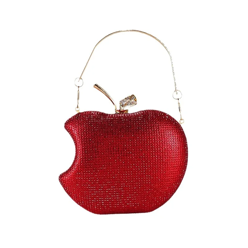 Hot Selling Handbag Apple Shape Mini Evening Bag Handbag High Gloss Diamond Studded Chain Bag For Party
Hot Selling Handbag Apple Shape Mini Evening Bag Handbag High Gloss Diamond Studded Chain Bag For Party