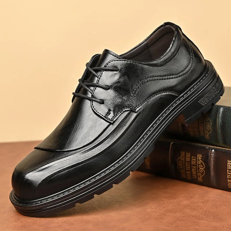 New Men's Oxford Shoes Lace-Up Leather Dress Shoes Men Comfortable Work Walking Shoes Men Casual Business Footwear Wedding Shoes
New Men's Oxford Shoes Lace-Up Leather Dress Shoes Men Comfortable Work Walking Shoes Men Casual Business Footwear Wedding Shoes