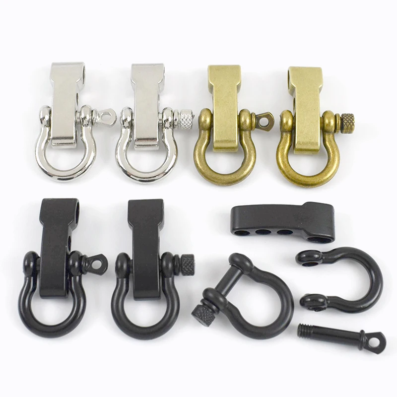 5/10Pcs Metal Shackle Buckle Carabiner D Ring Bow Anchor Clasp Paracord Bracelet Connect Buckles Umbrella Rope Side Clip Hook
5/10Pcs Metal Shackle Buckle Carabiner D Ring Bow Anchor Clasp Paracord Bracelet Connect Buckles Umbrella Rope Side Clip Hook