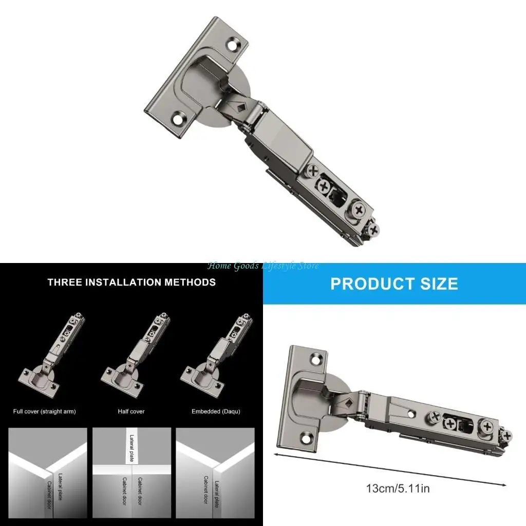 E74E Soft Close Door Hinges 110 Degree Concealed Kitchen Cabinet Door Hinges Damping Hinges For Cupboard Furniture Hardware
E74E Soft Close Door Hinges 110 Degree Concealed Kitchen Cabinet Door Hinges Damping Hinges For Cupboard Furniture Hardware