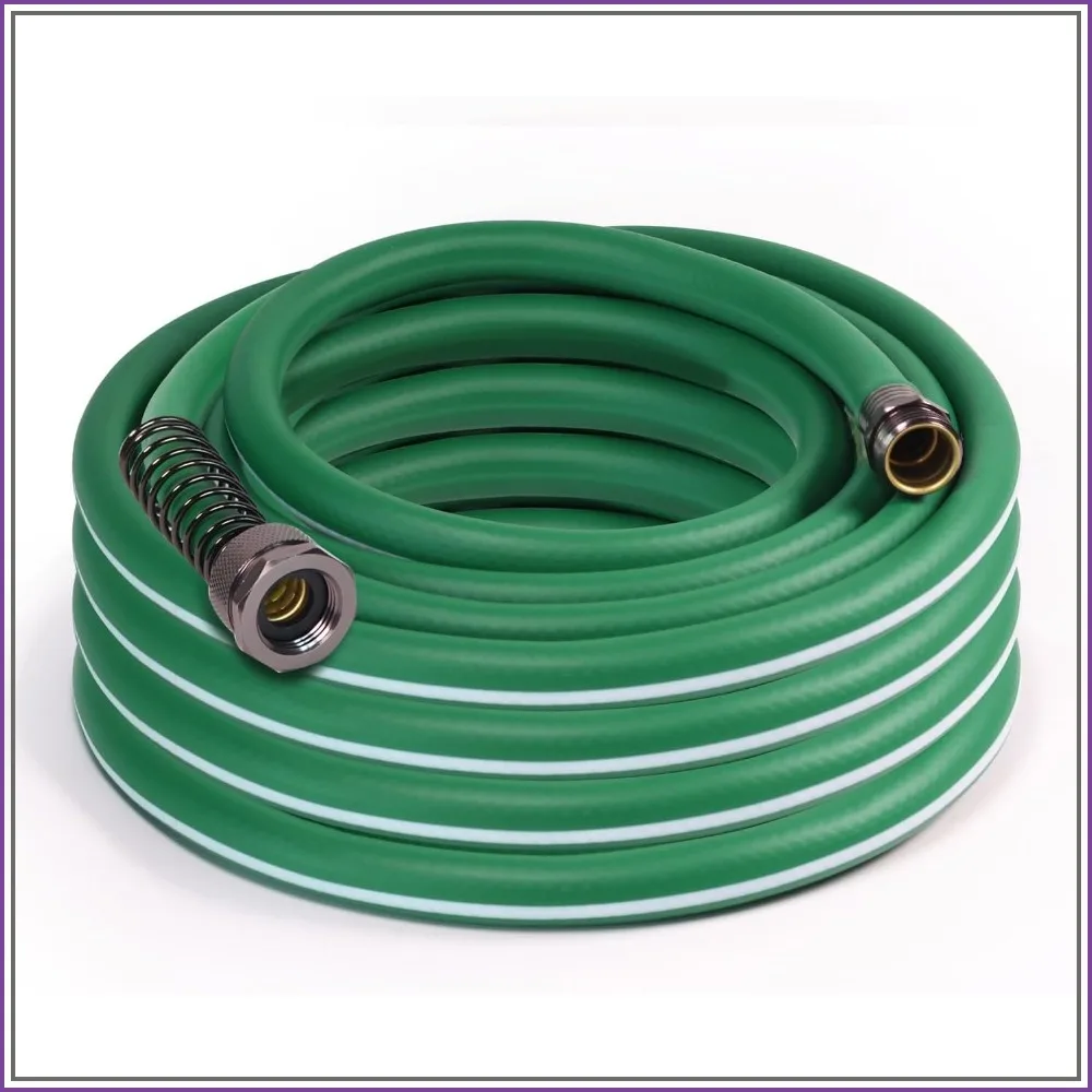 Heavy Duty Garden Hose 25ft/50ft/100ft - Flexible, Kinkless, Lightweight, 500 PSI Burst, Solid Fittings
Heavy Duty Garden Hose 25ft/50ft/100ft - Flexible, Kinkless, Lightweight, 500 PSI Burst, Solid Fittings