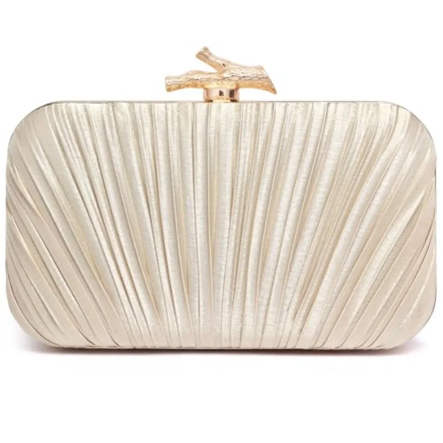 Purses for Women Evening Bag Handbags Formal Pleated Clutch Bag with Chain for Prom Wedding Party -tie affairs
Purses for Women Evening Bag Handbags Formal Pleated Clutch Bag with Chain for Prom Wedding Party -tie affairs