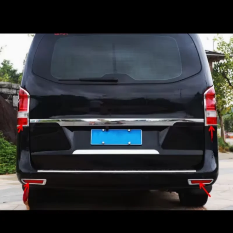 For Mercedes-benz Vito 2017-2022 Front/rear fog light/ taillight decorative exterior accessories
For Mercedes-benz Vito 2017-2022 Front/rear fog light/ taillight decorative exterior accessories