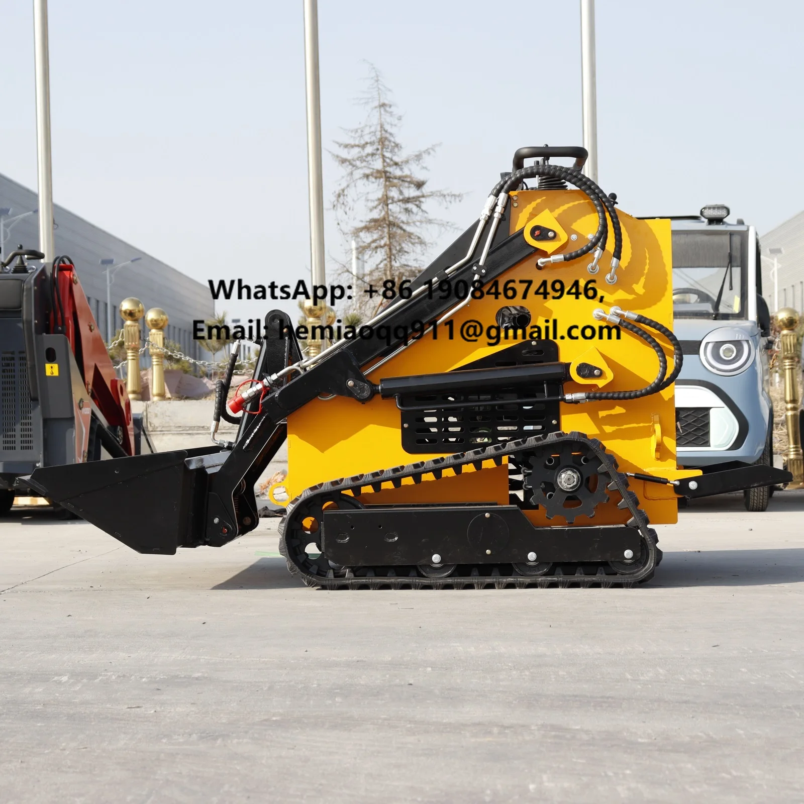 HT-380T Crawler Type Track Skid Steer Loader Heavy-Duty Durable Mini Loader for Orchard & Agricultural Works
HT-380T Crawler Type Track Skid Steer Loader Heavy-Duty Durable Mini Loader for Orchard & Agricultural Works