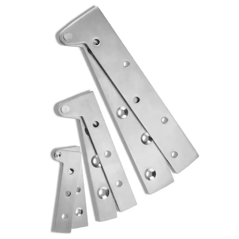 Высококачественные 10 шт. скрытые петли для дверей из нержавеющей стали с поворотом на 360 градусов, невидимые дверные петли, серебристый оттенок
Высококачественные 10 шт. скрытые петли для дверей из нержавеющей стали с поворотом на 360 градусов, невидимые дверные петли, серебристый оттенок