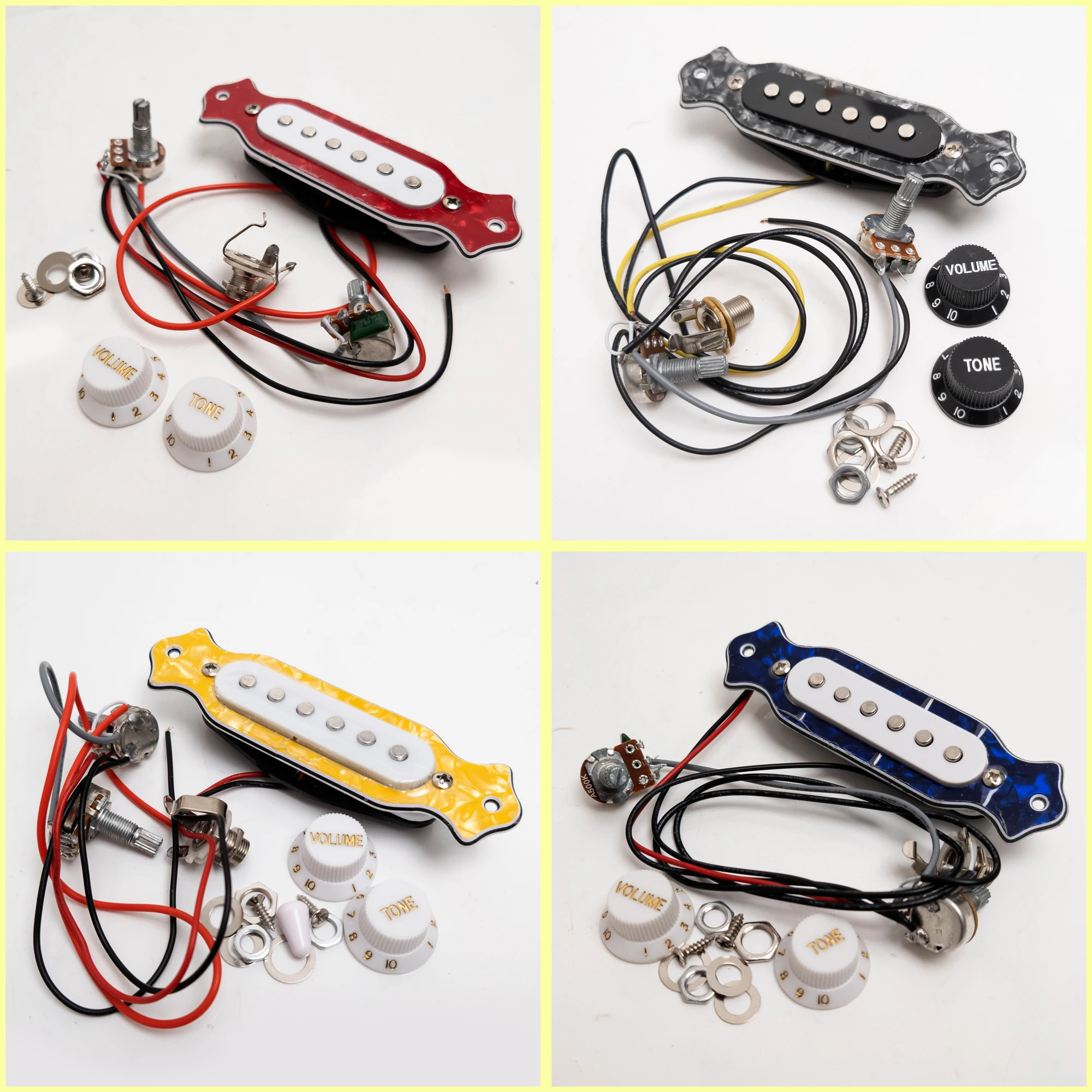 6 String Acoustic Guitar Sound Hole Pickup Pre-Wired Pickup Set Up Pots Knobs Jack Soundhole Pickup White/Black/Red
6 String Acoustic Guitar Sound Hole Pickup Pre-Wired Pickup Set Up Pots Knobs Jack Soundhole Pickup White/Black/Red