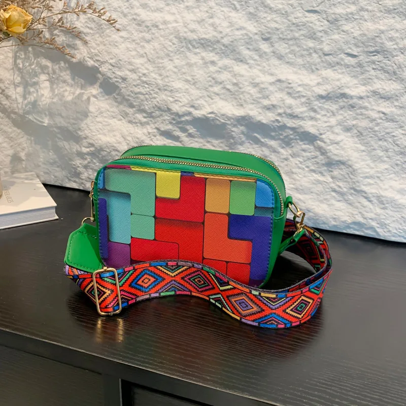 Stylish Handheld For Women New Simple Fashionable Underarm Casual Color Contrasting Single Shoulder Crossbody bag multicolour
Stylish Handheld For Women New Simple Fashionable Underarm Casual Color Contrasting Single Shoulder Crossbody bag multicolour