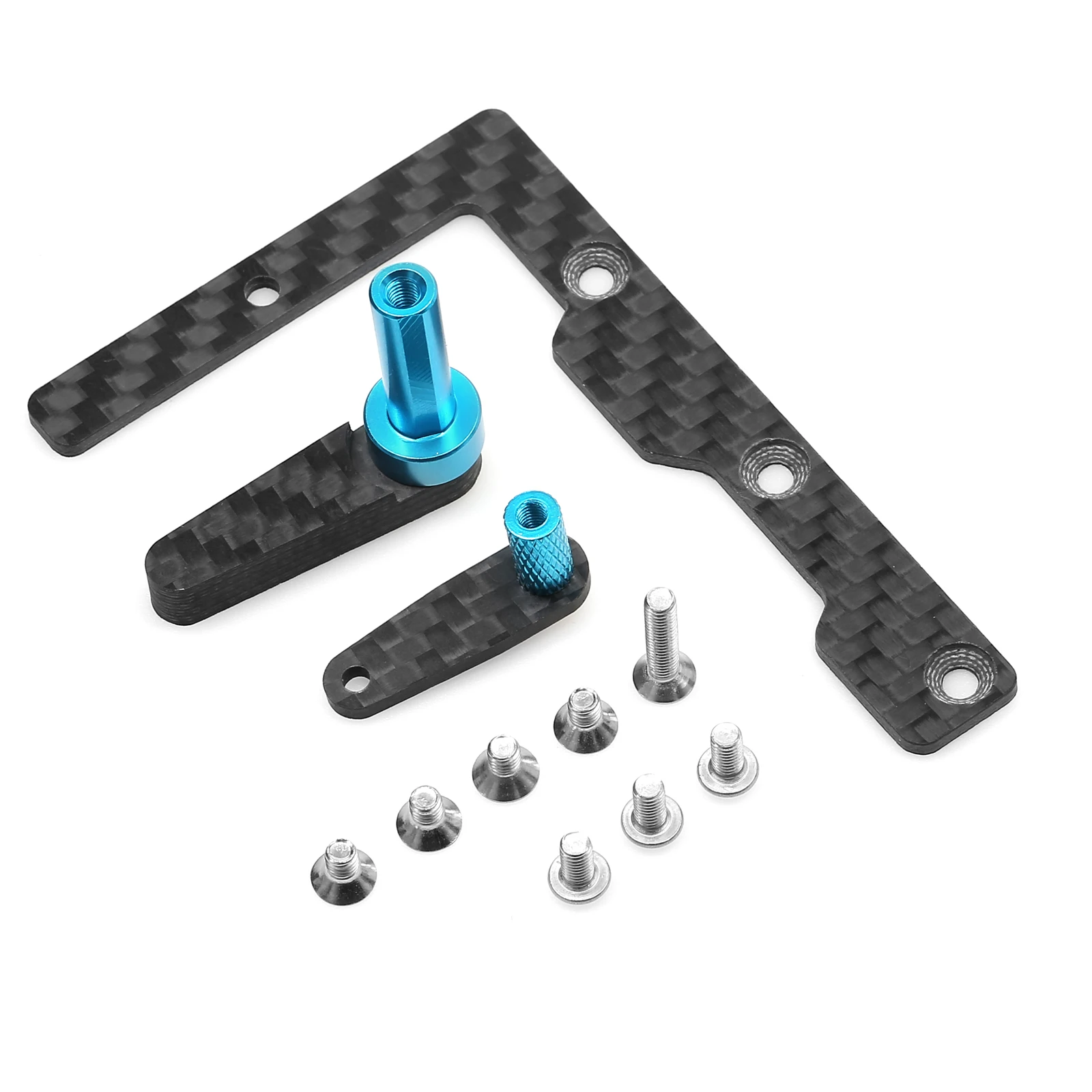 TAMIYA TT02 Carbon Fiber Back-placed Battery Holder Short Battery Prepose Bracket Mount for 1/10 RC Car Tamiya TT-02
TAMIYA TT02 Carbon Fiber Back-placed Battery Holder Short Battery Prepose Bracket Mount for 1/10 RC Car Tamiya TT-02