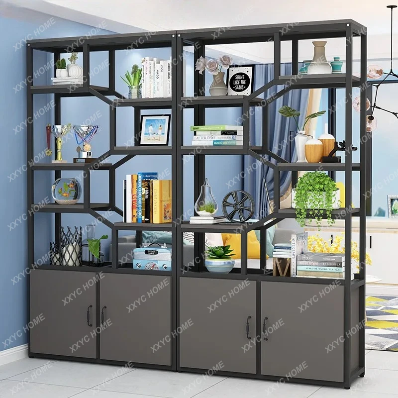 L Office screen partition company wrought iron shelves simple living room cabinet
L Office screen partition company wrought iron shelves simple living room cabinet
